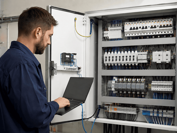 Монтаж датчиков движения и освещенности: автоматизация света для офиса, склада и паркинга